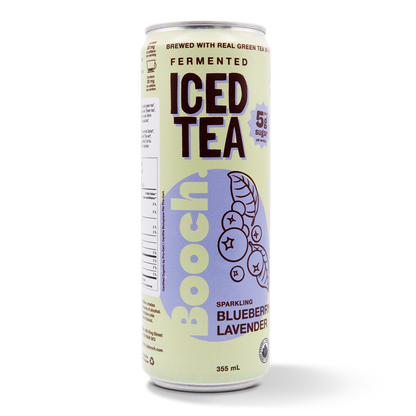 Fermented Iced Tea - Blueberry Lavender (12 Cans)