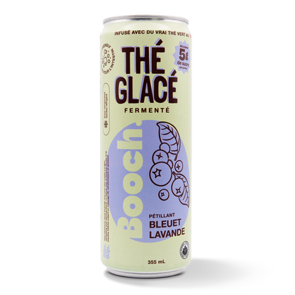 Fermented Iced Tea - Blueberry Lavender (12 Cans)
