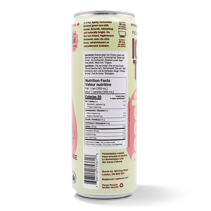 Fermented Iced Tea - Raspberry Rose (12 Cans)