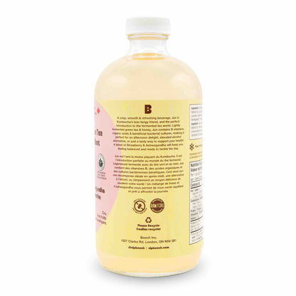 Sparkling Green Tea - Strawberry & Ashwagandha (6 Bottles)