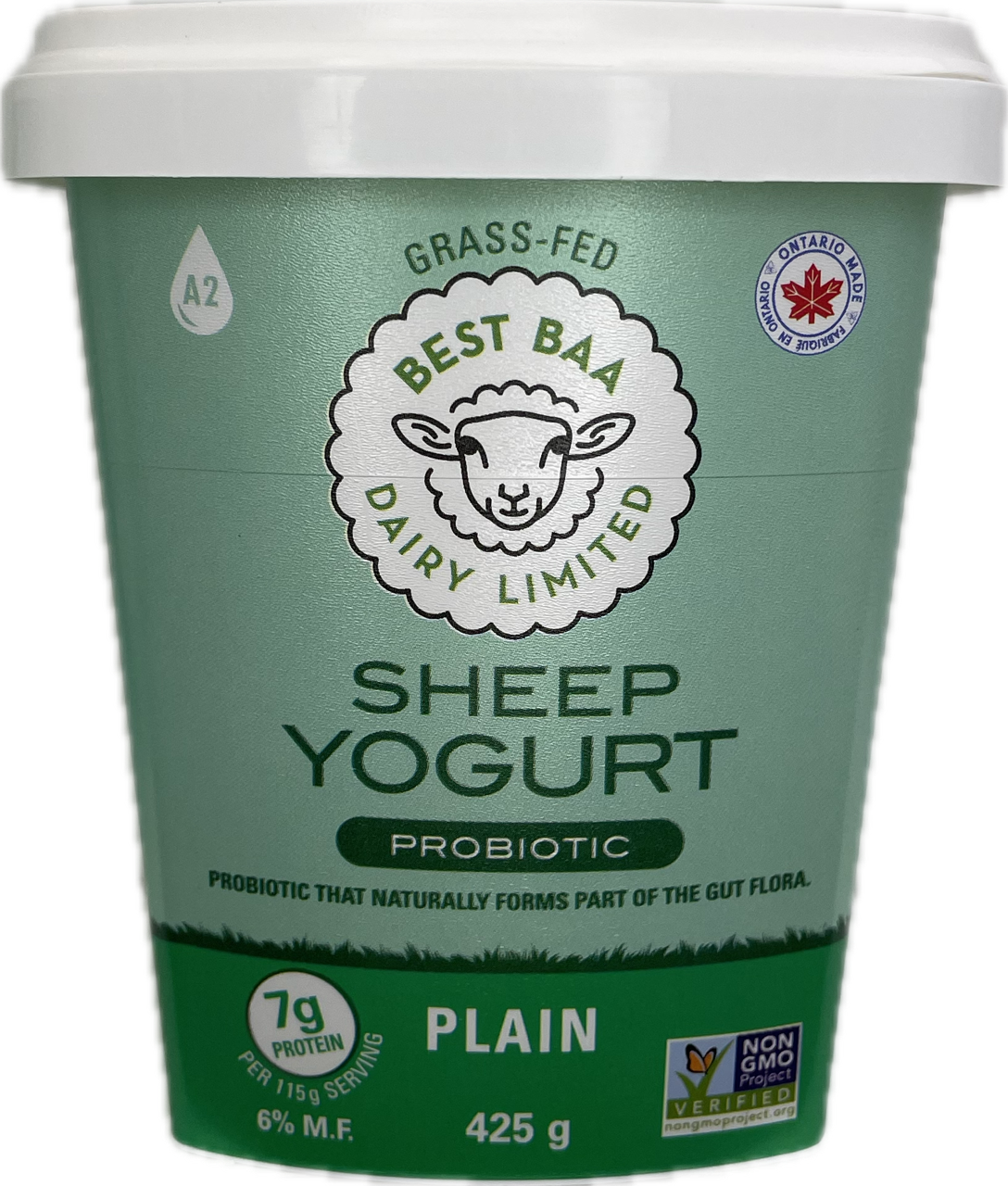 425g Plain Sheep Yogurt - RETAIL PACKAGING