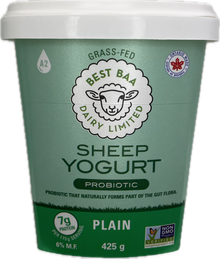 425g Plain Sheep Yogurt - RETAIL PACKAGING