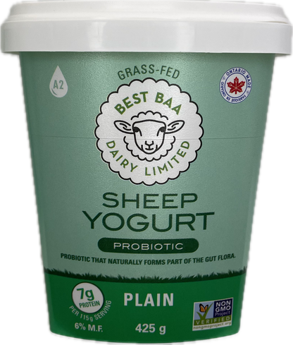 425g Plain Sheep Yogurt - RETAIL PACKAGING