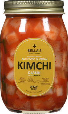 Organic Radish Spicy Kimchi - Case of 12