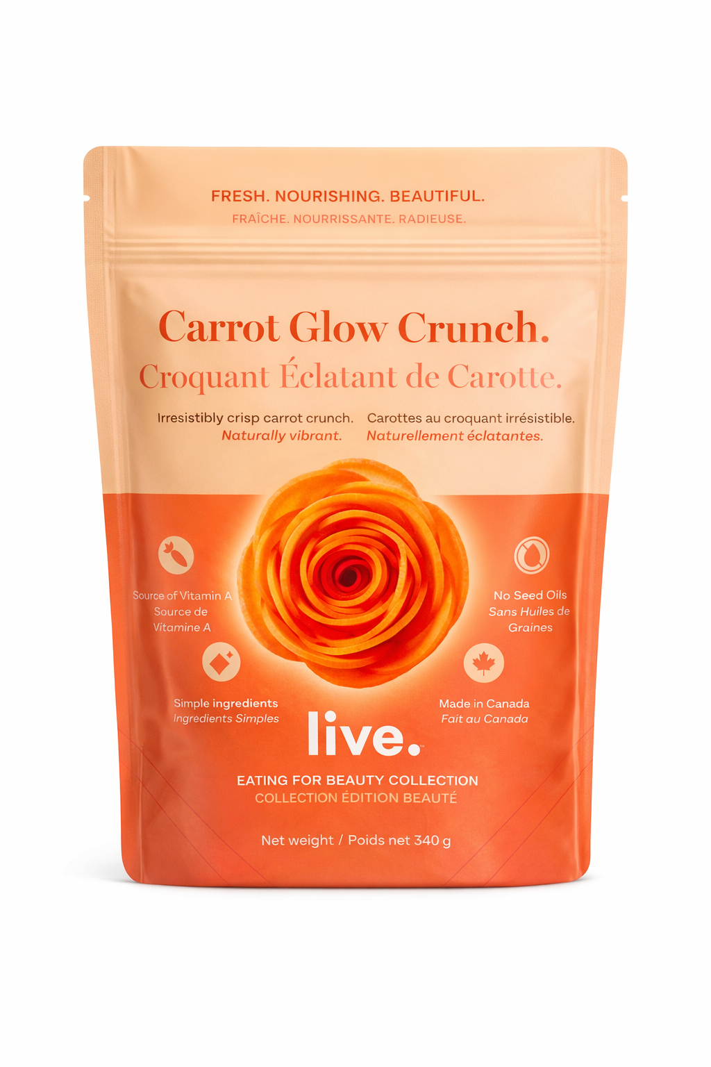 Carrot Glow Crunch Salad - Organic