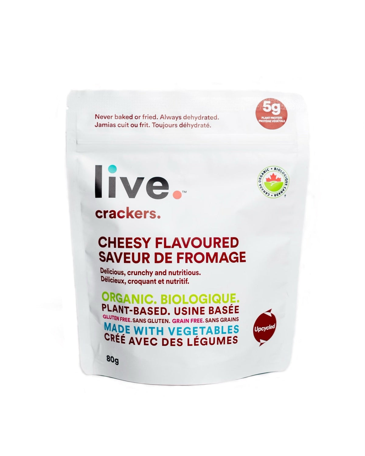 Cheesy Flavour Crackers - Organic