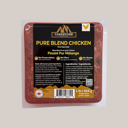 Pure Blend Chicken Raw Dog Food
