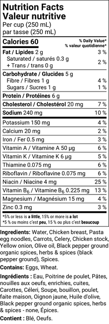 Chicken Noodle Soup 1.2L Pouch - Case of 6