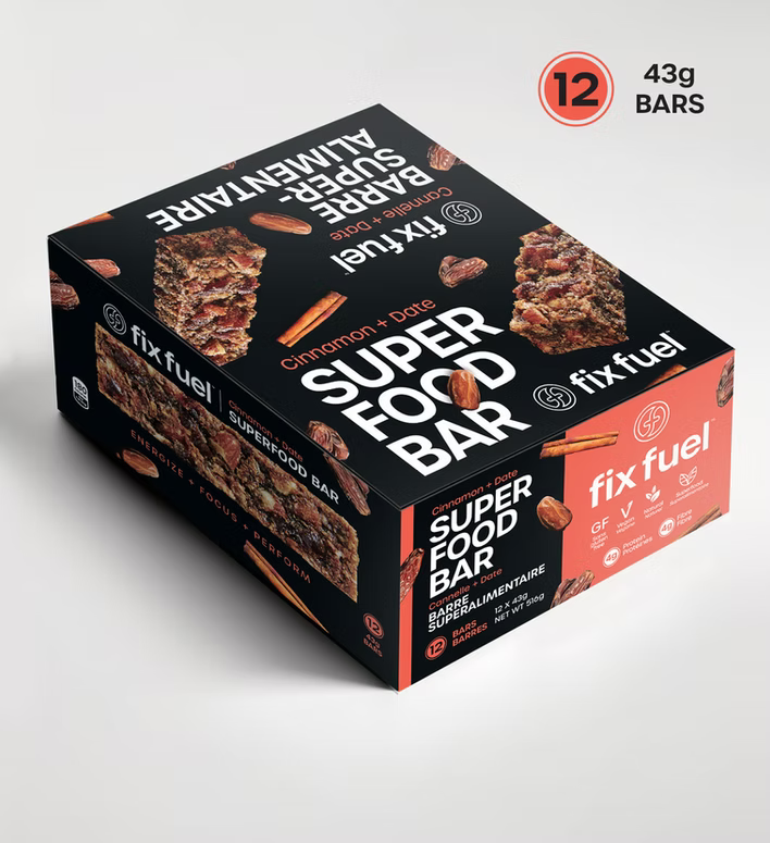 Fix Fuel Superfood Bar - Cinnamon + Date