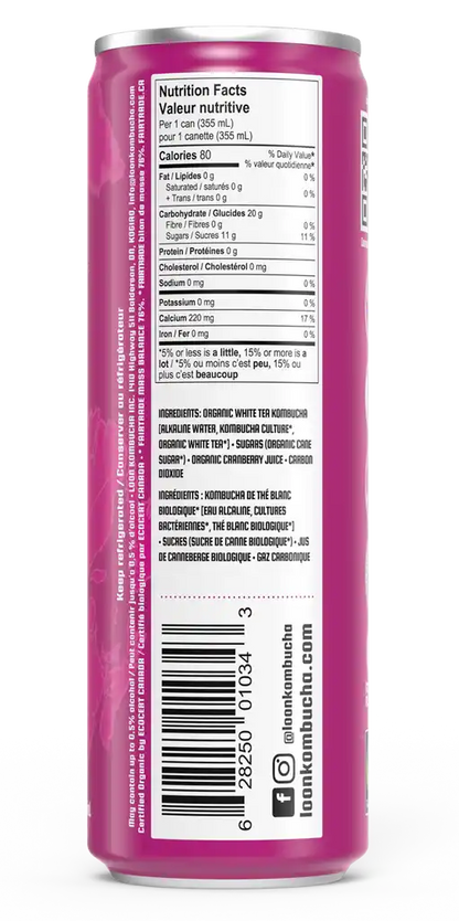 Very Cranberry Kombucha