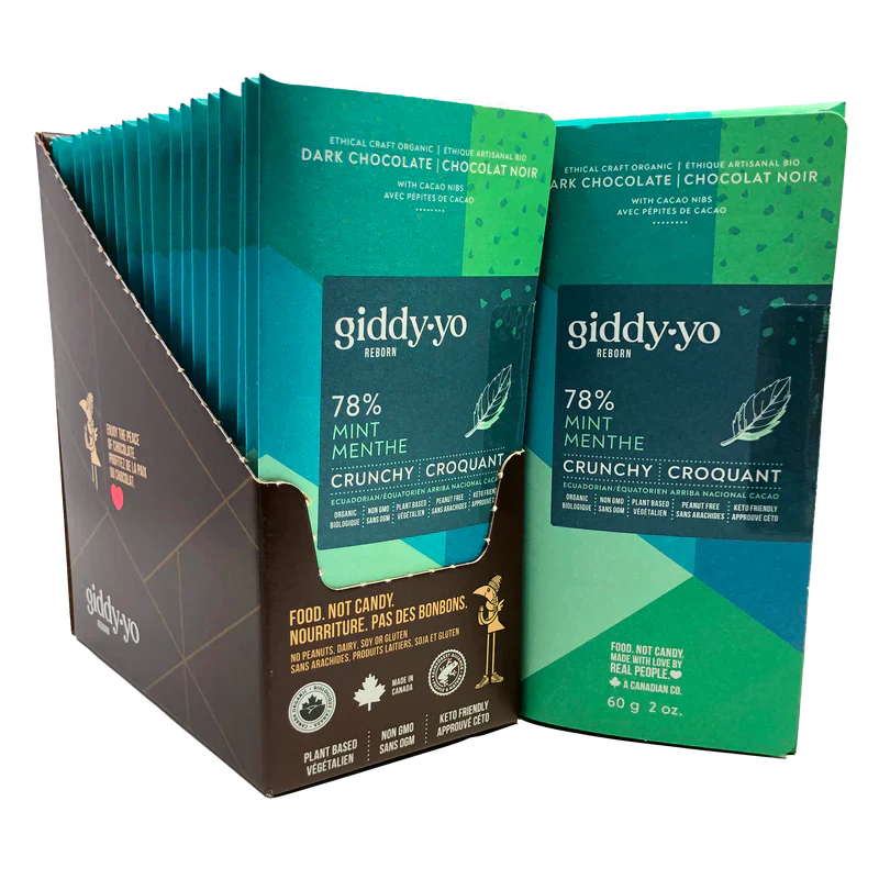 Crunchy Mint Dark Chocolate