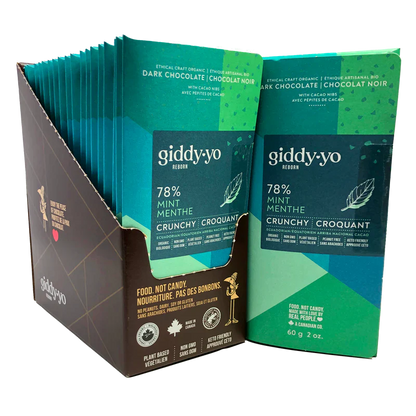 Crunchy Mint Dark Chocolate
