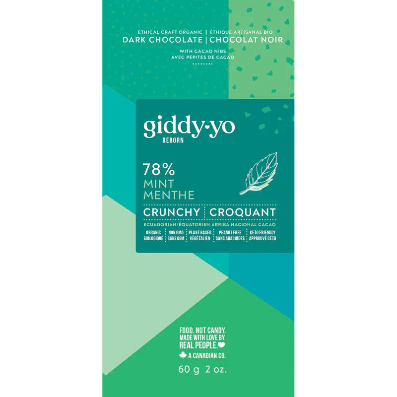 Crunchy Mint Dark Chocolate