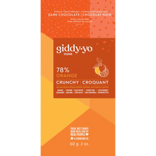 Orange Crunchy Dark Chocolate