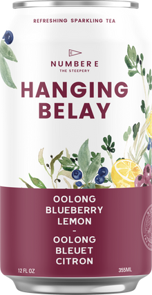 HANGING BELAY - oolong with blueberry and lemon  PACK OF 6