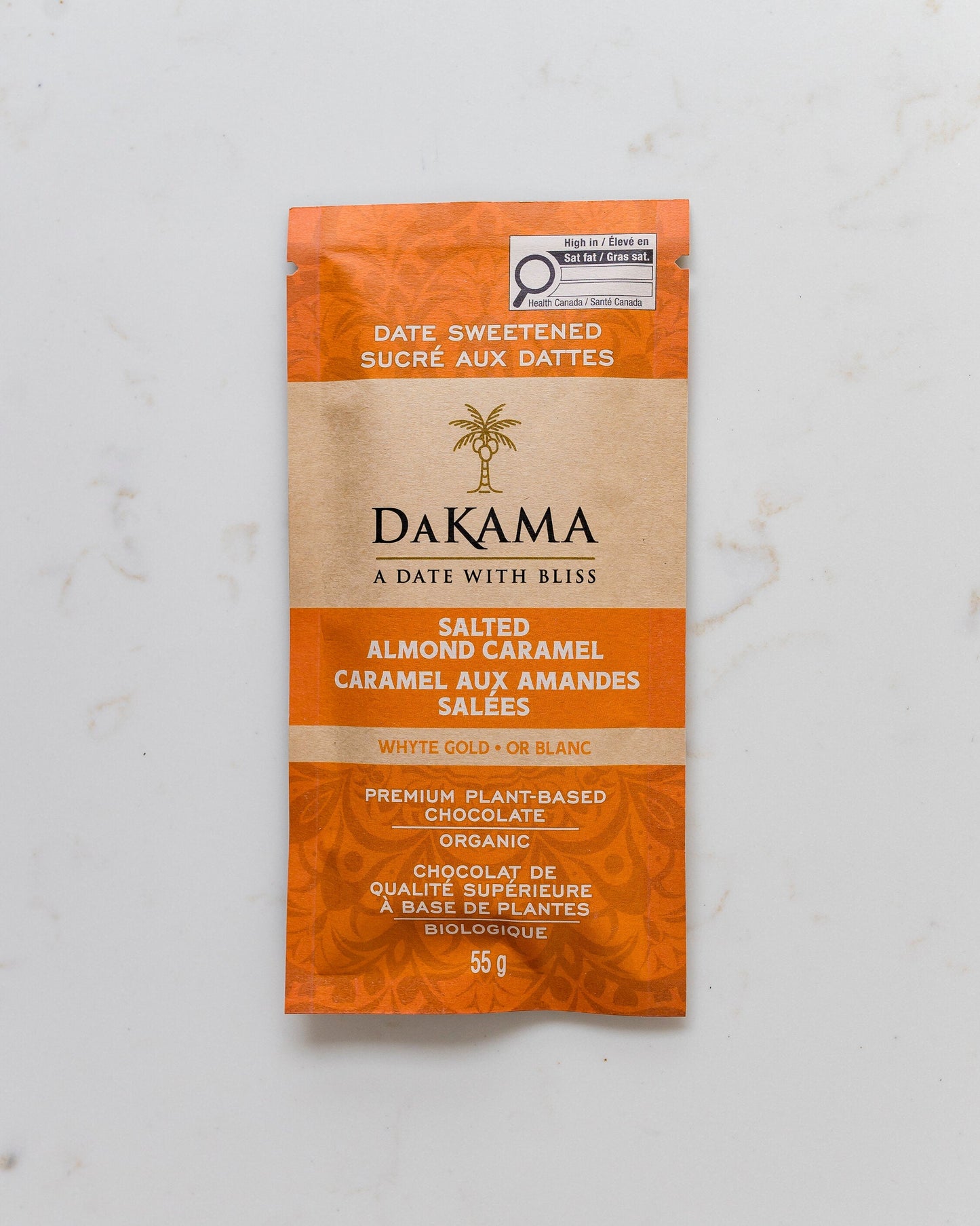Salted Almond Caramel Whyte Chocolate  -  Case of 12