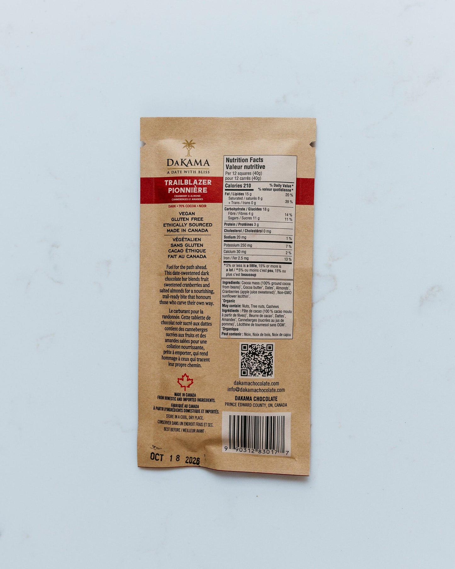 Trailblazer Dark Chocolate  -  Case of 12
