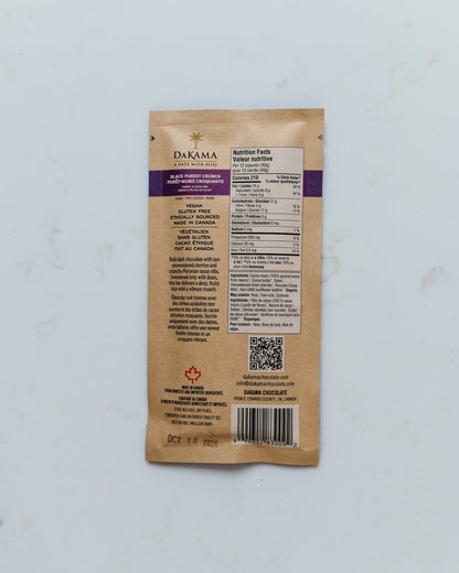 Black Forest Crunch Dark Chocolate - Case of 12