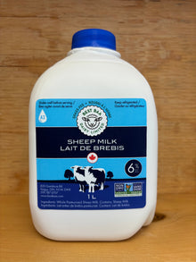 Whole Pasteurized Sheep Milk - RETAIL BOTTLE