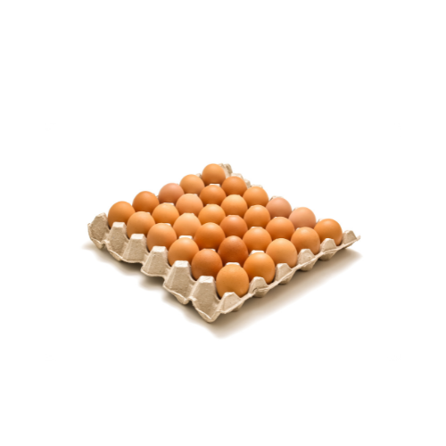 Medium Brown Free Run Eggs - Case of 180