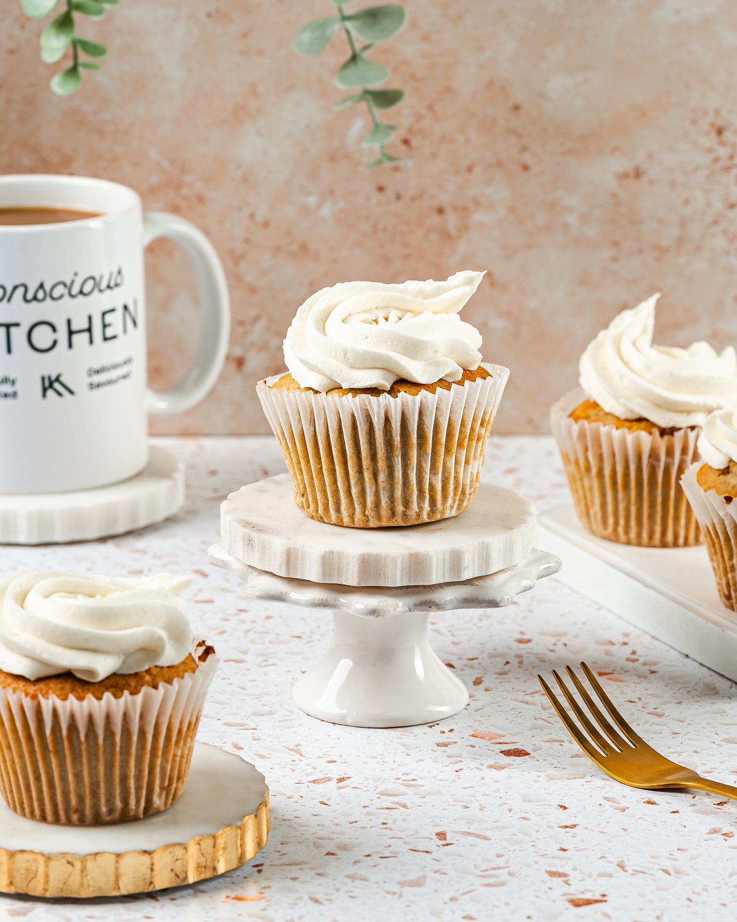 Keto Vanilla Cupcake - Case of 6 cupcakes (Bulk / Foodservice)