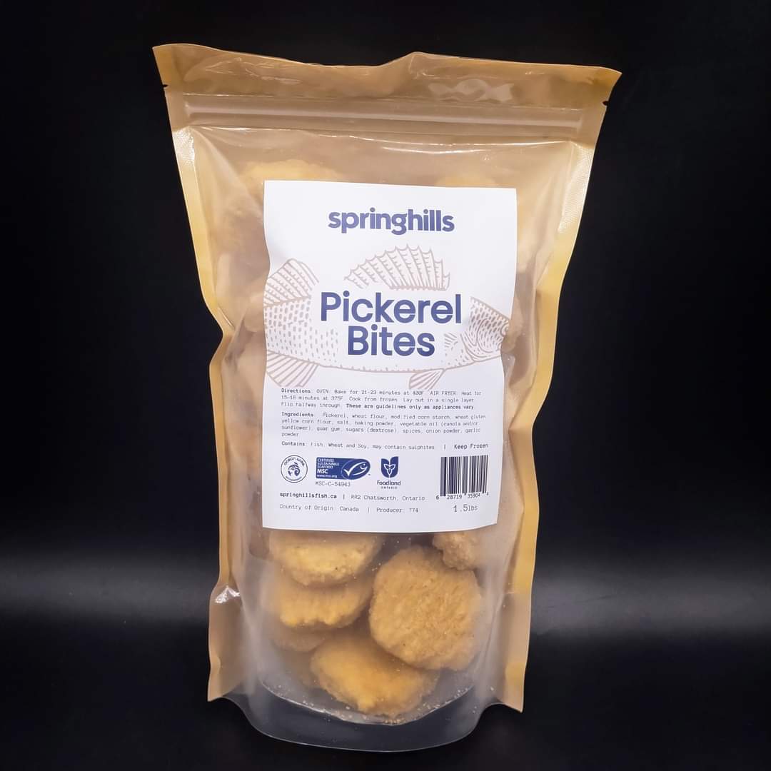 Pickerel Bites - 6 x 1.5lb Shelf-Ready Packs