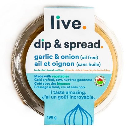 Garlic & Onion Dip - Organic
