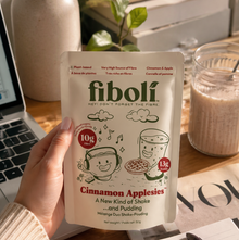 A case of High-Fibre Real Vanilla Cinnamon Apple Mix