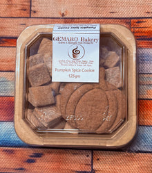 Gluten Free Cookie - Pumpkin Spice (6 per case 125gm each)