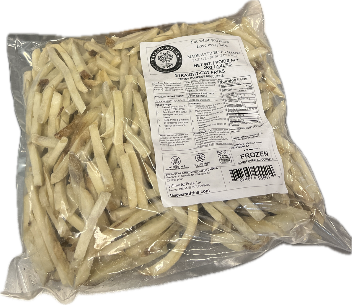 Foodservice - Straight Cut Fries