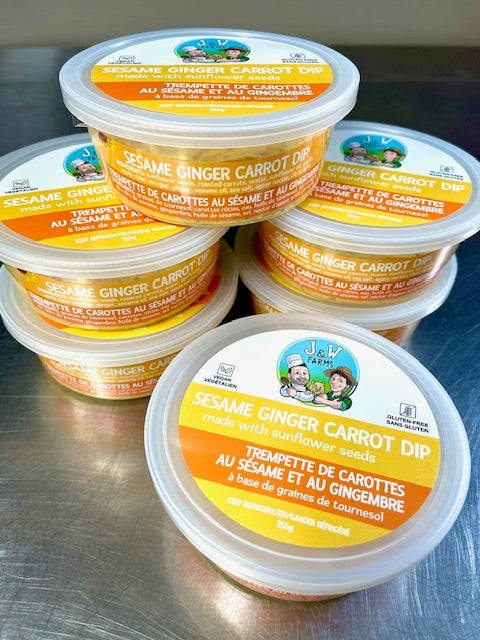 NEW! Sesame Ginger Carrot Dip - Case of 8