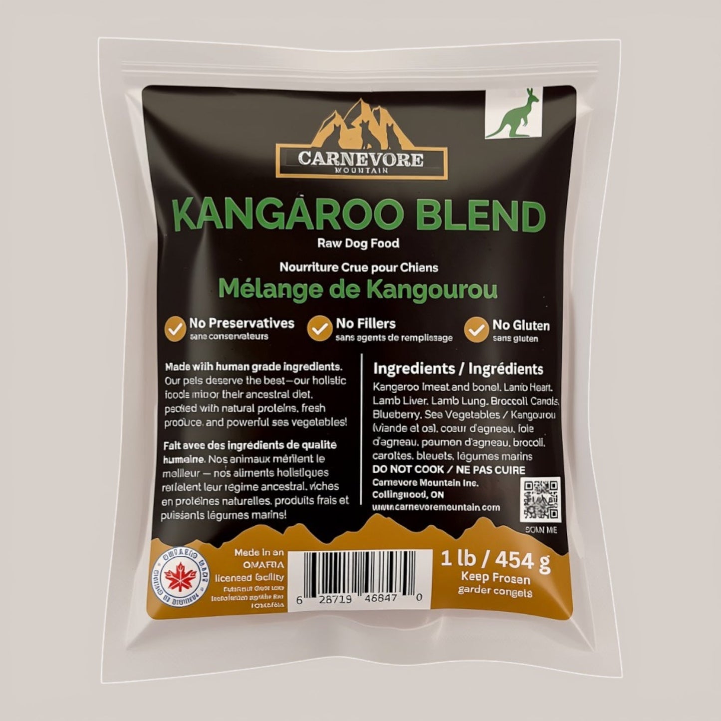 Kangaroo Raw Dog Food