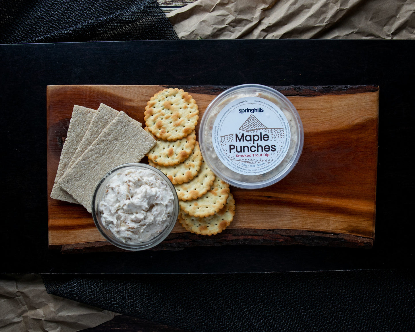 Smoked Trout Dip - Maple - 10 x 225g