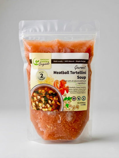 Gourmet Meatball Tortellini Soup - 1.2L Pouch - Case of 6
