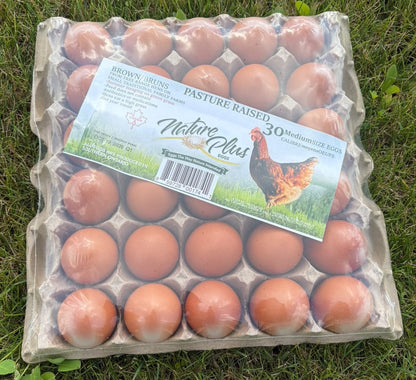 Pasture-Raised Wrapped Medium Eggs