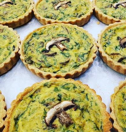 Quiches 4.5" Gluten & Vegan Frozen