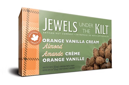Orange Vanilla Cream Almonds