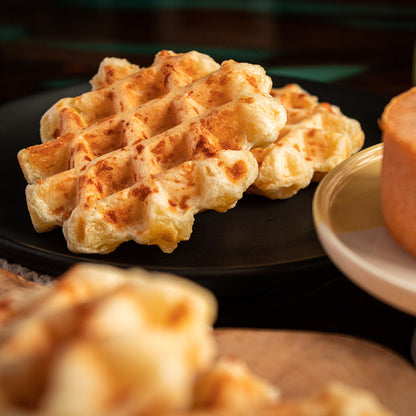 Cheese Dots Waffles