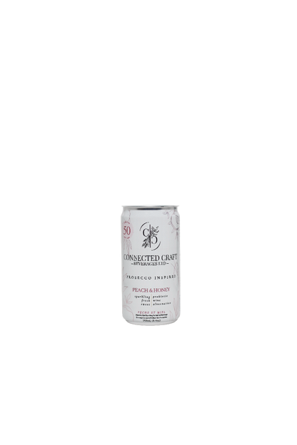 Non-Alcoholic Probiotic Prosecco Alternative (Peach & Honey) (24 x 250mL Can)