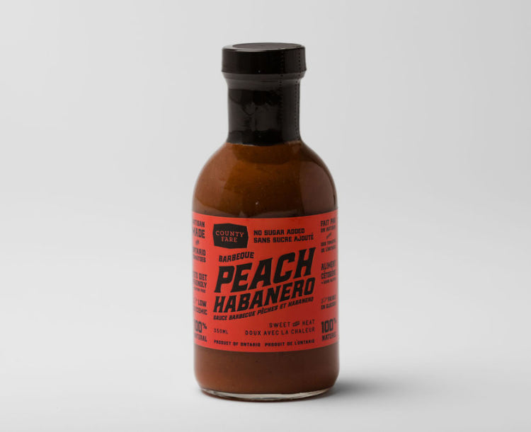 Peach Habanero Barbecue Sauce