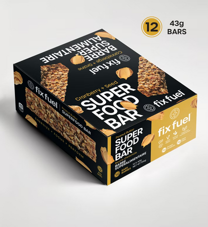 Fix Fuel Superfood Bar - Peanut Butter