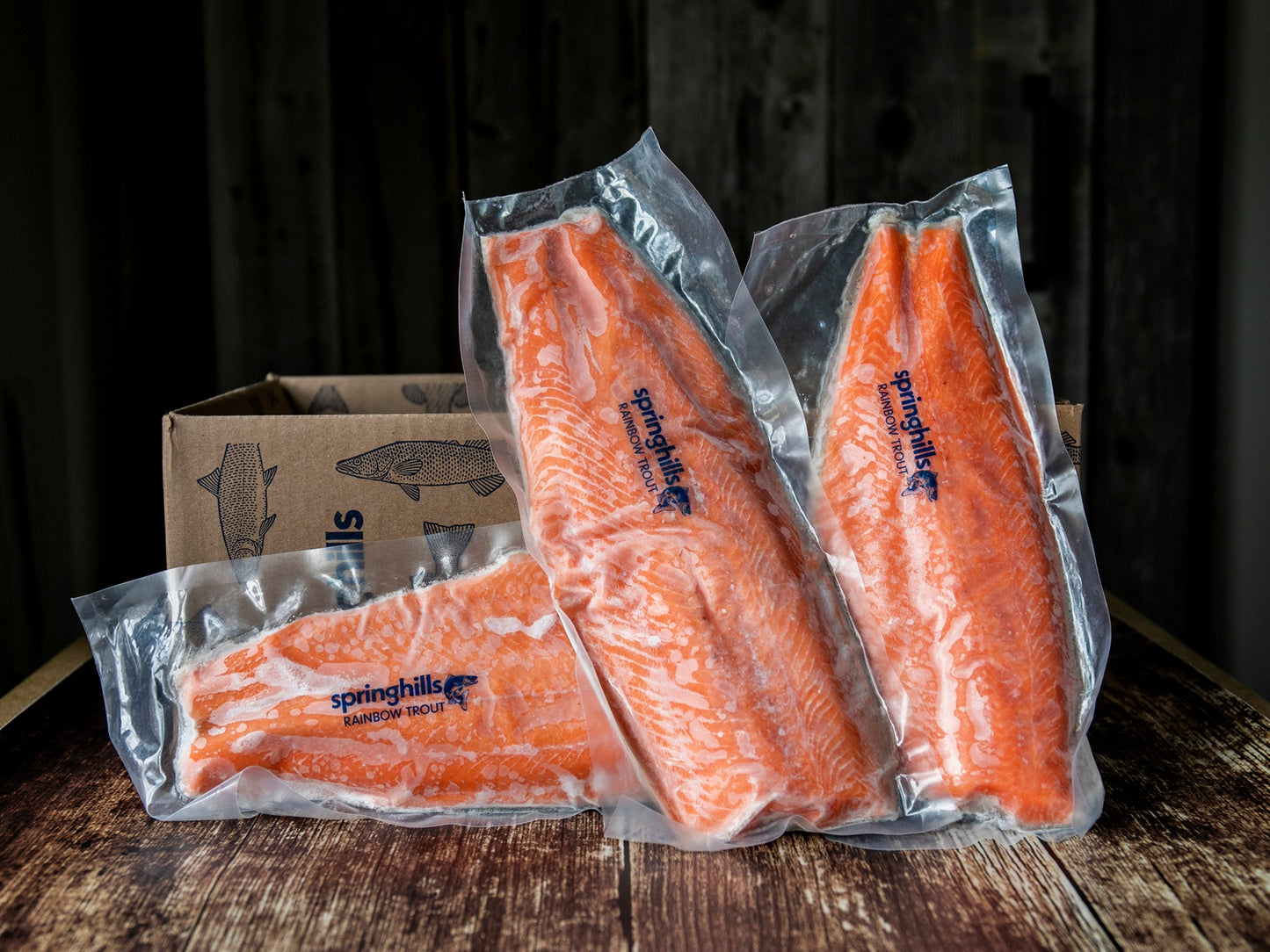 Rainbow Trout - 5 x 2lb Shelf-Ready Packs