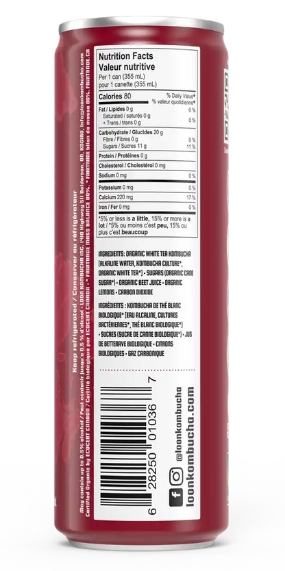 Beet Lemonade Kombucha
