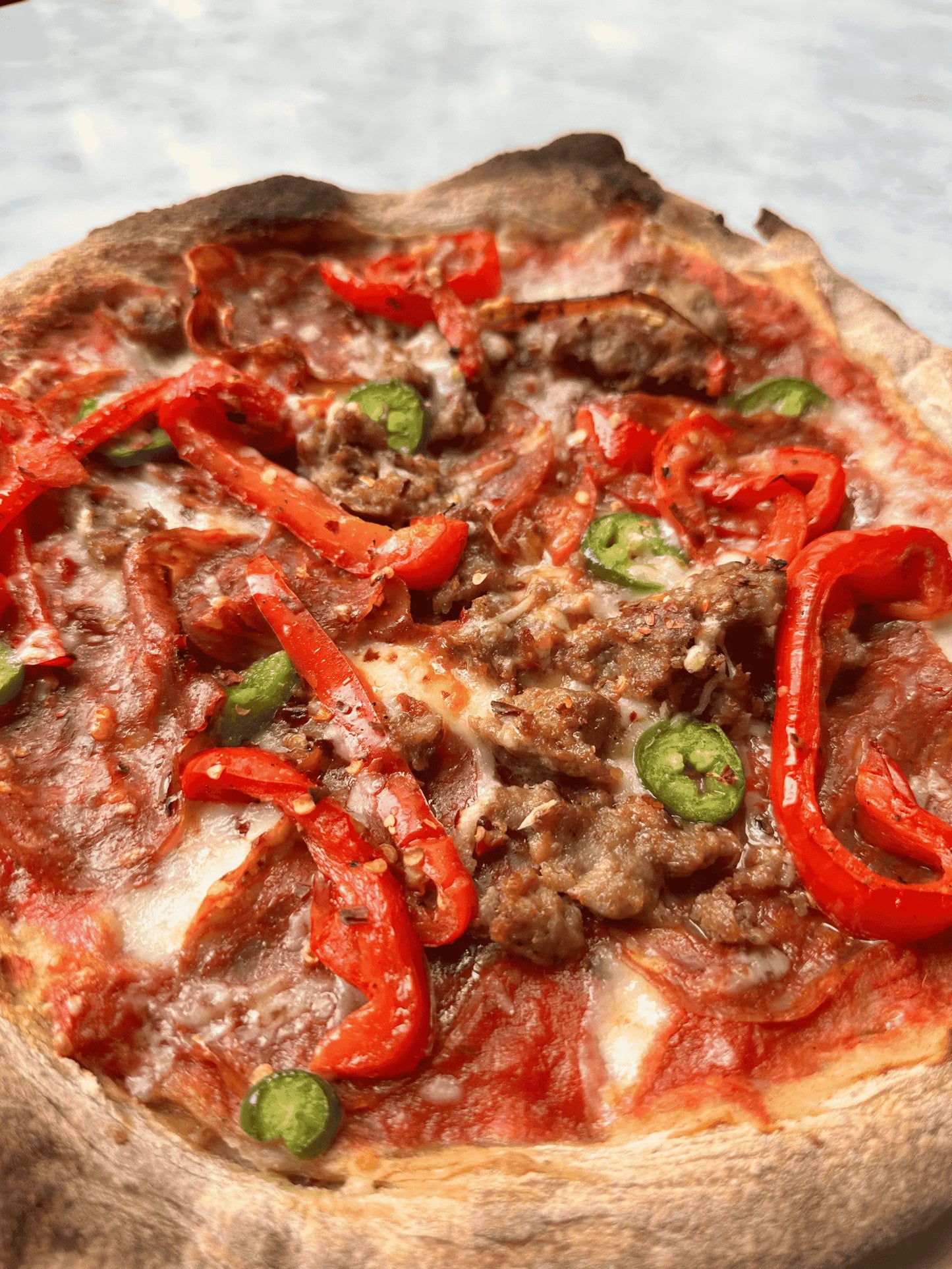Frozen Pizza - Red Hot Chili Pepper (Meat)