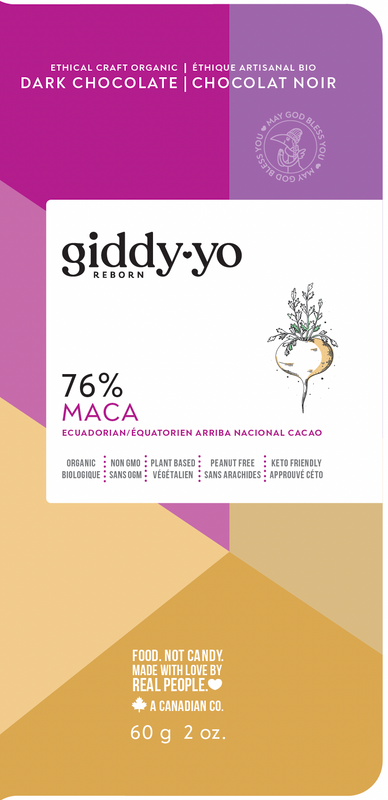 Dark Chocolate 76% Maca