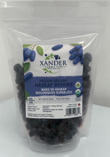Organic Haskap Berries — Frozen
