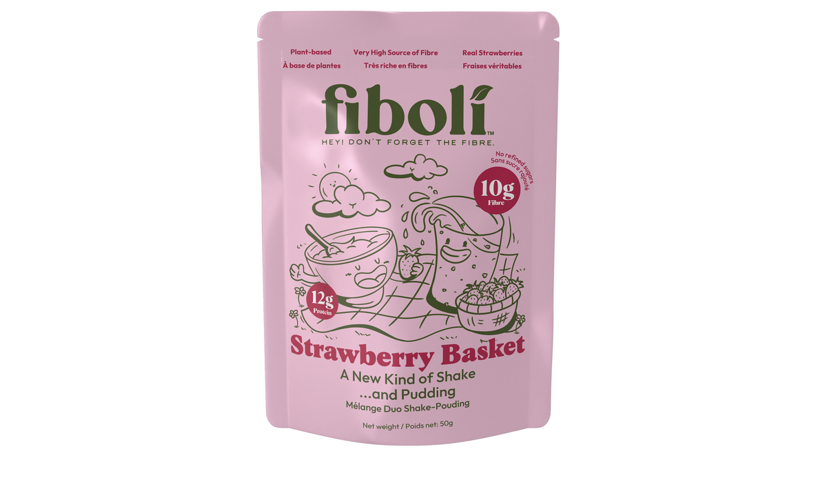 A case of High-Fibre Strawberry Breakfast Mix
