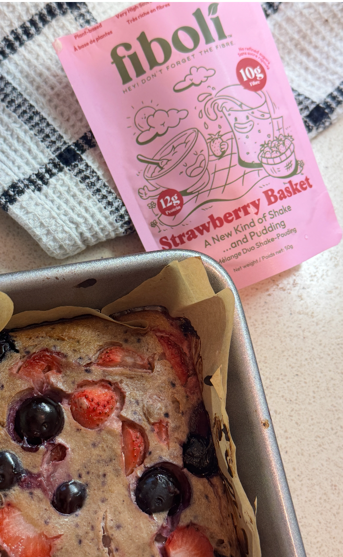 A case of High-Fibre Strawberry Breakfast Mix