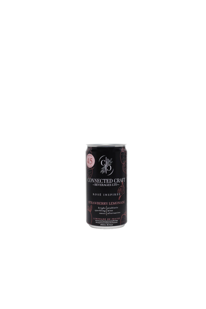 Non-Alcoholic Probiotic Rosé Alternative (Strawberry Lemonade) (24 x 250mL Cans)