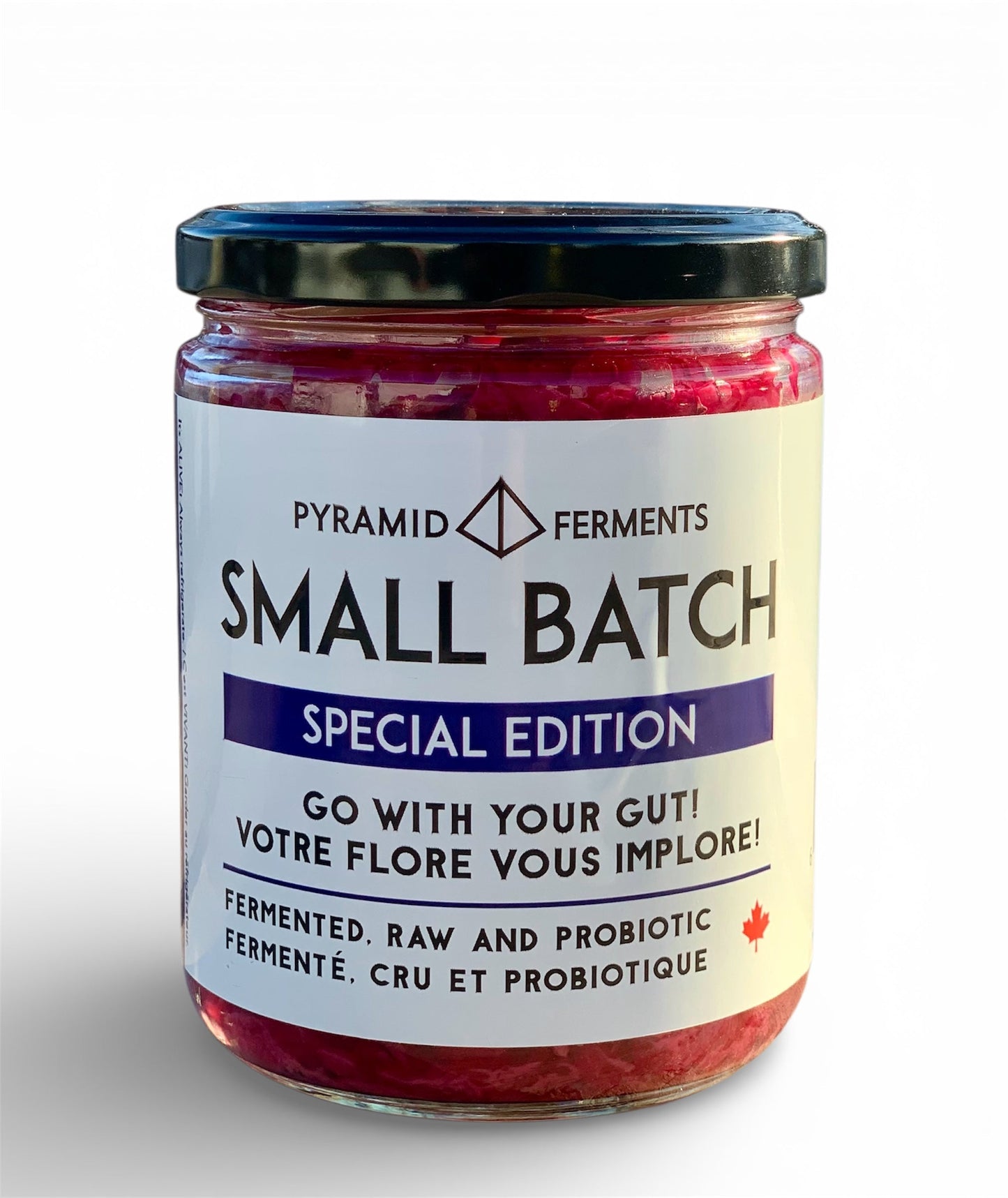 Sauerkraut - Small Batch - Beet & Ginger -  12 x 500ml